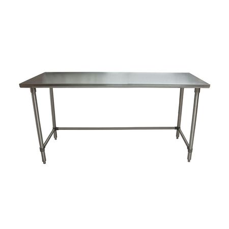 Bk Resources Stainless Steel Work Table Open Base 72"Wx36"D QTTOB-7236